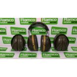 10x 3M peltor ear defenders - mixed types