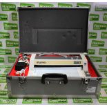 Lloyd Instruments Graphic 450 printer with aluminium case