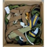 100x British Forces belts - various types and sizes