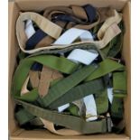 100x British Forces belts - various types and sizes