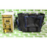 ELE International portable solvent detector with canvas bag