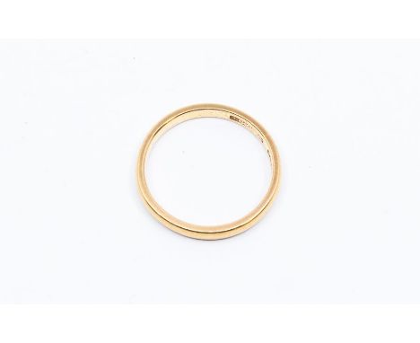 A 22ct Gents wedding ring, size R 1/2.,&nbsp; approx 4.3 grams&nbsp;