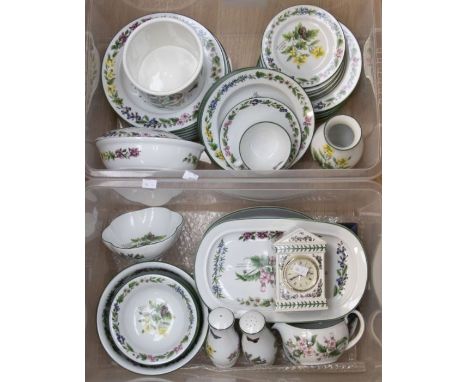 Late 20th Century Worcester herbs, Royal Worcester dinner service