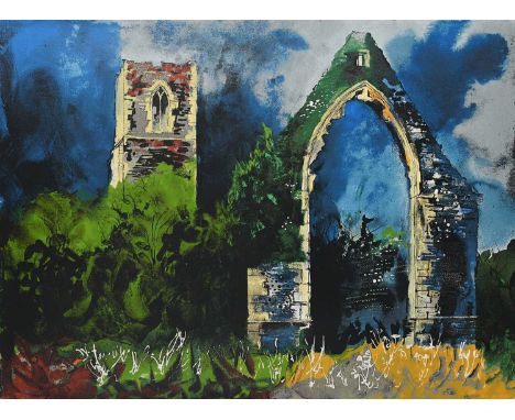 Φ John Piper CH (1903-1992)Babingley Church, Norfolk (Levinson 349)Signed and numbered 21/100 John Piper (in pencil to margin