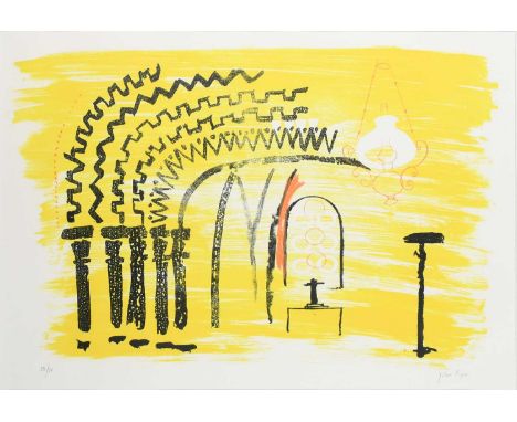 Φ John Piper CH (1903-1992)Tickencote, Rutland: The Norman Chancel Arch (Levinson 130)Signed and numbered 55/70 John Piper (i