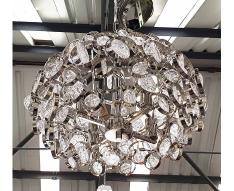CHANDELIER, 1950's Italian style.