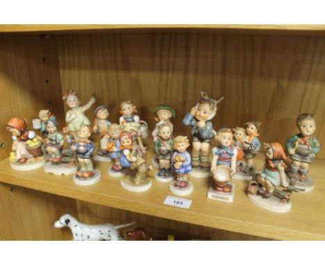 AN ASSORTMENT OF WEST GERMAN GOEBEL FIGURES (17)