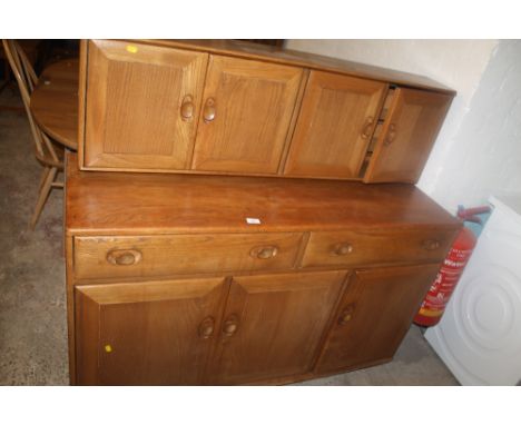 AN ERCOL STYLE SIDEBOARD