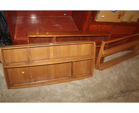 TWO ERCOL RACKS, TOGETHER WITH ONE OTHER