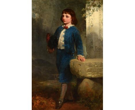 James Sant (British 1820-1916)Portrait of the Hon. George FitzRoy Somerset (1857-1921)Oil on canvasSigned with monogram (lowe