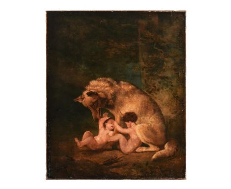 After Jacques Laurent AgasseRomulus, Remus And Their NursemaidOil on canvas76 x 63cm (29¾ x 24¾ in.)UnframedCondition Report: