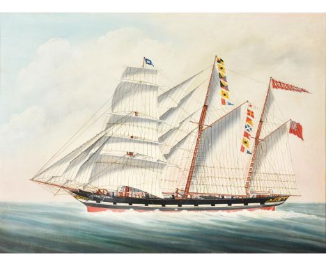 R Taylor (British 20th century)The Lizzie CrombieOil on canvasInscribed, signed, and dated 1903 (lower right and lower left)4