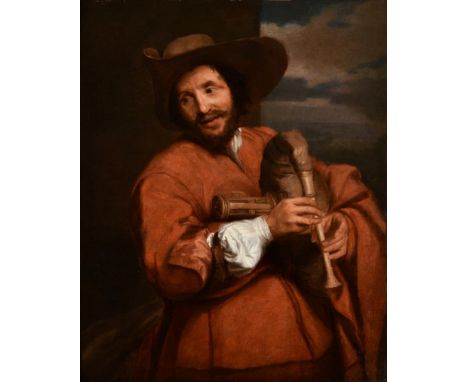 Follower of Sir Anthony Van Dyck Portrait of a musician believed to be Nicholas Lanier (1588-1666)Oil on canvas81 x 65cm (31¾