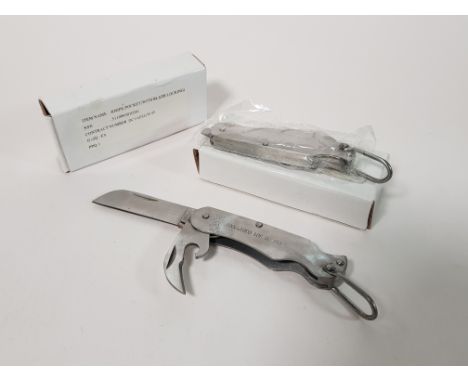 2 NEW BRITISH ARMY POCKET KNIVES