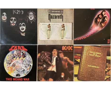 CLASSIC/ HEAVY ROCK/ METAL - LPs. Another smashing selection of around 55 LPs. Artists/ titles include Deep Purple inc Fireba