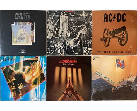CLASSIC/ HEAVY ROCK/ METAL - LPs. A smashing selection of around 52 LPs. Artists/ titles include AC/DC - For Those About To R