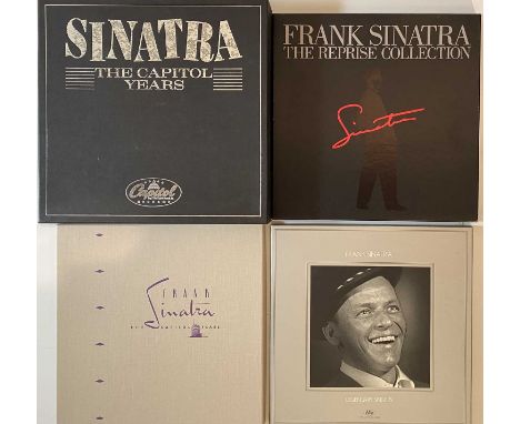 FRANK SINATRA ARCHIVE - LPs PLUS MEMORABILIA AND 7". Fantastic archive from Ol' Blue Eyes including around 320 x LPs plus aro