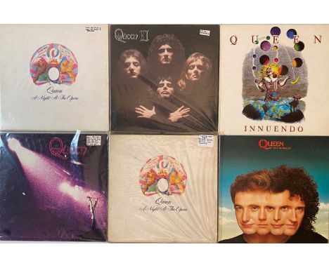 QUEEN AND RELATED - LPs. A quality collection of 33 LPs by Queen. A great dealer lot as some titles are duplicated a number o