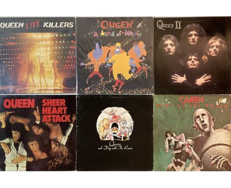 QUEEN/ PROG - LP PACK. A smashing pack of 14 LPs. Artists/ titles include Queen inc Queen II (EMA 797, printed inner), News O