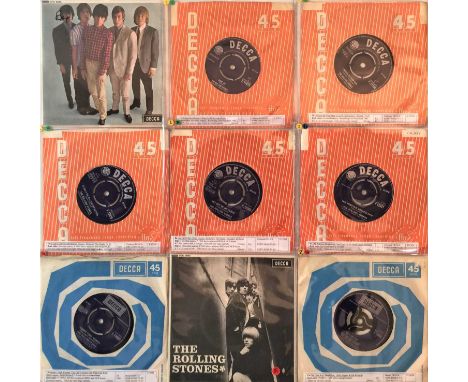 THE ROLLING STONES - 7" EPs/ UK &amp; EU. A smashing collection of 16 7" singles/ EPs by The Rolling Stones. Titles include F