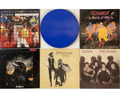 CLASSIC ROCK &amp; POP - LPs. Classic titles with these 34 x (predominantly) LPs. Artists/titles include Queen - A Kind Of Ma