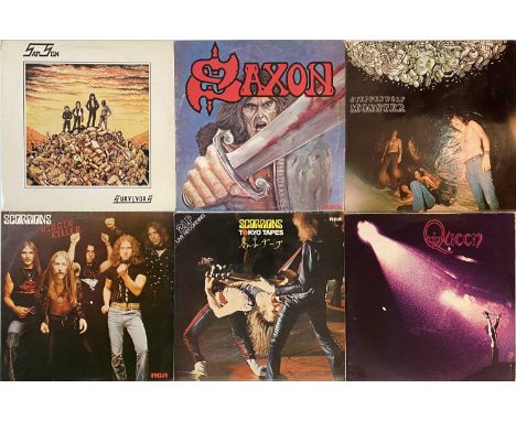 CLASSIC/ HEAVY ROCK/ METAL - LPs. A smashing selection of around 55 LPs. Artists/ titles include Steppenwolf inc Monster (SSL