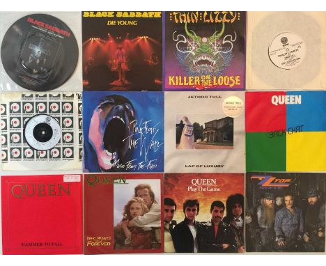 HEAVY/ CLASSIC ROCK - 7" COLLECTION. A quality collection of around 150 7" rock singles. Artists/ titles include The Rolling 