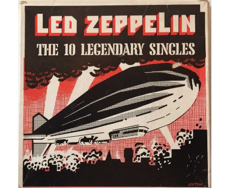 LED ZEPPELIN - THE 10 LEGENDARY SINGLES 7" (BOX SET). Here we have a superb 7" box set release of 10 singles by Led Zeppelin 