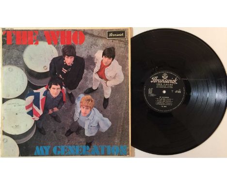 THE WHO - MY GENERATION LP (ORIGINAL UK PRESSING - BRUNSWICK LAT 8616). A solid example original UK pressing of the iconic De