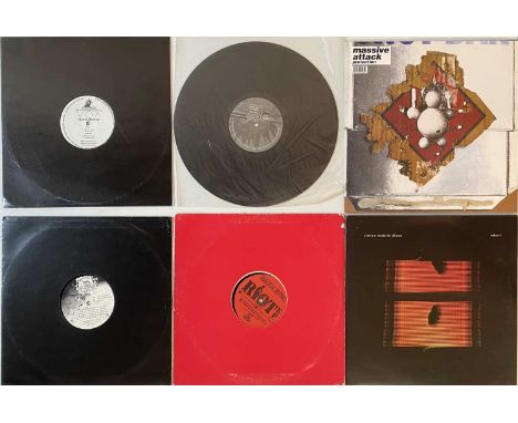 ELECTRONIC/DOWNTEMPO/TRIP HOP/HOUSE - 12"/LPs. Dope collection of 44 x 12" with LPs. Artists/titles include Massive Attack - 