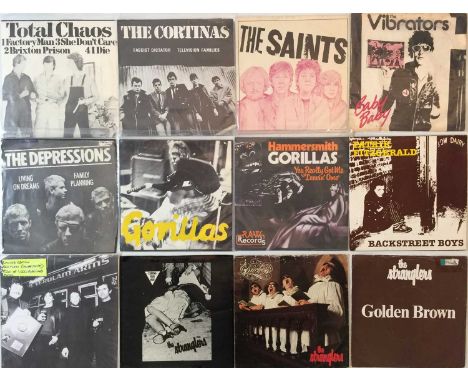 THE STRANGLERS/PUNK - 7". Fully loaded collection of 63 x 7" including a fantastic instant collection of 56 x 45s from The St