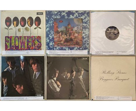 THE ROLLING STONES - LPs (REISSUE/ LATER PRESSINGS). A smashing collection of 22 LPs by The Rolling Stones, mostly later reis