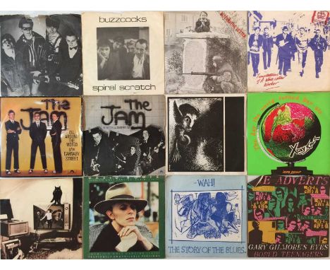 PUNK/ WAVE/ ROCK - 7" COLLECTION. An excellent selection of around 145 7" singles. Artists/ titles include Damned - New Rose 