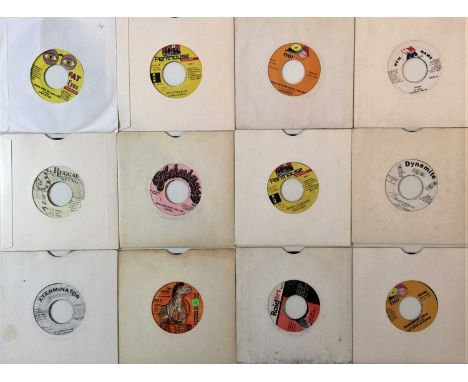 REGGAE - ROOTS/ DANCEHALL 7" COLLECTION. A super selection of around 93 7" singles. Artists/ titles include Capelton - Hang D