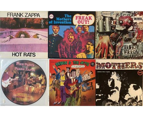FRANK ZAPPA - LP COLLECTION. Comprehensive back-catalogue of 23 x LPs from Frank and the mothers! Titles are Burnt Weeny Sand