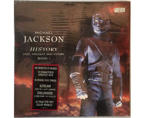 MICHAEL JACKSON - HISTORY PAST PRESENT AND FUTURE BOOK 1 (3 LP BOX SET - E3 59000 S1). Here we have a superb SEALED copy of t