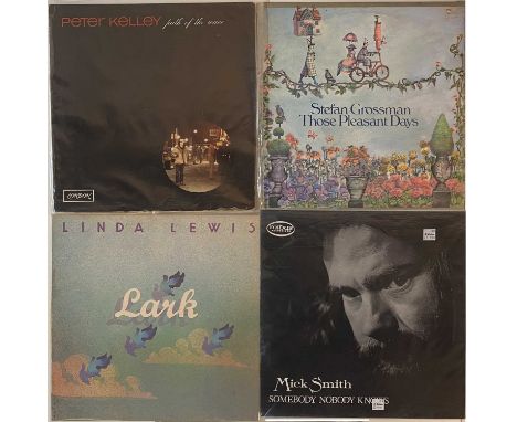 FOLK/SINGER-SONGWRITER - LP RARITIES. Delightful bundle of 4 x scarcely seen LPs. Titles are Peter Kelley - Parth Of The Wave