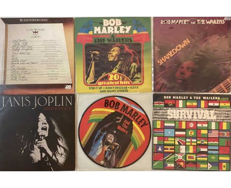 CLASSIC ROCK &amp; POP/ REGGAE - LPs. A quality collection of 34 LPs. Artists/ titles include Bob Marley inc Shakedown (ALA 1