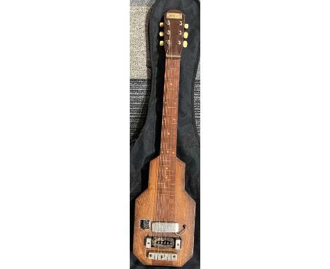 A collection of instruments, spares and equipments: a 'Selmer' lap guitar in soft case, a Japanese made 'Erhu' with brass tun