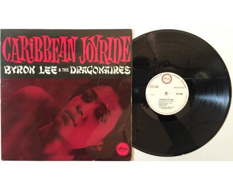 BYRON LEE AND THE DRAGONAIRES - CARIBBEAN JOY-RIDE LP (ORIGINAL UK COPY - ISLAND ILP 905). Not often seen original UK LP from