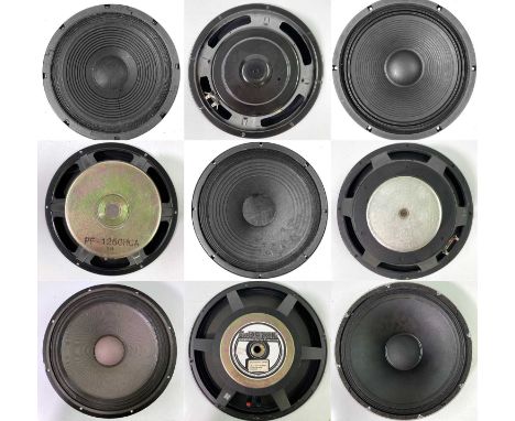 Audio equipment: a Ross Systems powered mixer PC-8400, a Dyanmix pro-audio 12 channel mixer and Peavey Audio link. A quantity