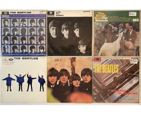 60s ROCK/ POP/ BEAT - LPs. An excellent selection of around 130 LPs. Artists/ titles include The Beach Boys - Pet Sounds (ST 