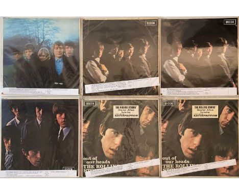 THE ROLLING STONES - LPs (UK ORIGINAL/ EARLY PRESSINGS). An excellent pack of 6 LPs by The Rolling Stones, includes some orig