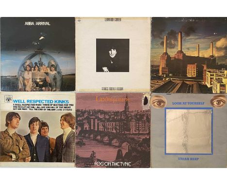 ROCK/POP/R&amp;R - LPs. Diverse collection of around 140 x LPs. With offerings from the likes of Uriah Heep, Leonard Cohen, T