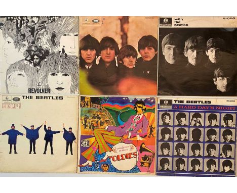 THE BEATLES AND RELATED - STUDIO LPs. Here we have a magic collection of 12 Lps by The Beatles and related solo releases. The