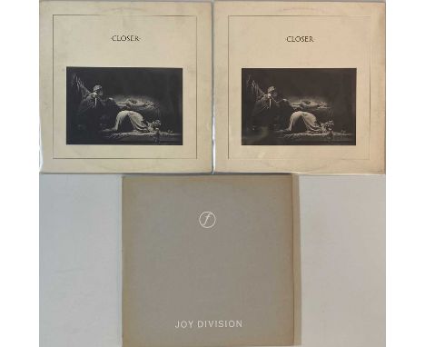 JOY DIVISION - LPs (ORIGINAL/EARLY UK COPIES). Fantastic set of 3 x original/early UK Joy Division LPs for collectors! Titles