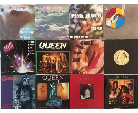 CLASSIC/ HEAVY/ PROG - ROCK 7" COLLECTION. A quality collection of around 140 7" singles. Artists/ titles include Pink Floyd 