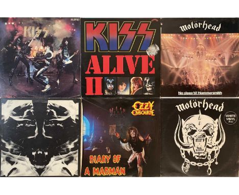 CLASSIC/ HEAVY ROCK/ METAL - LPs. A quality selection of around 58 LPs. Artists/ titles include Motorhead inc No Sleep Til Ha