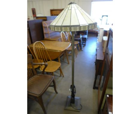A Tiffany style table lamp