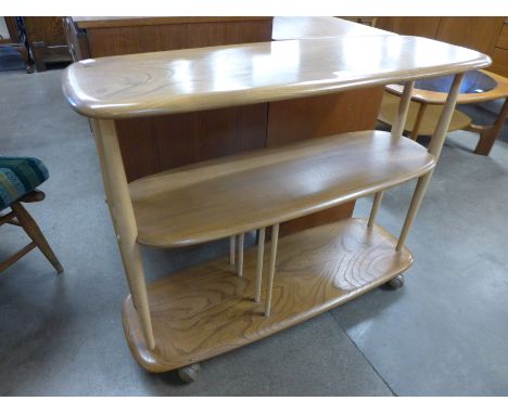 An Ercol three tier trolley